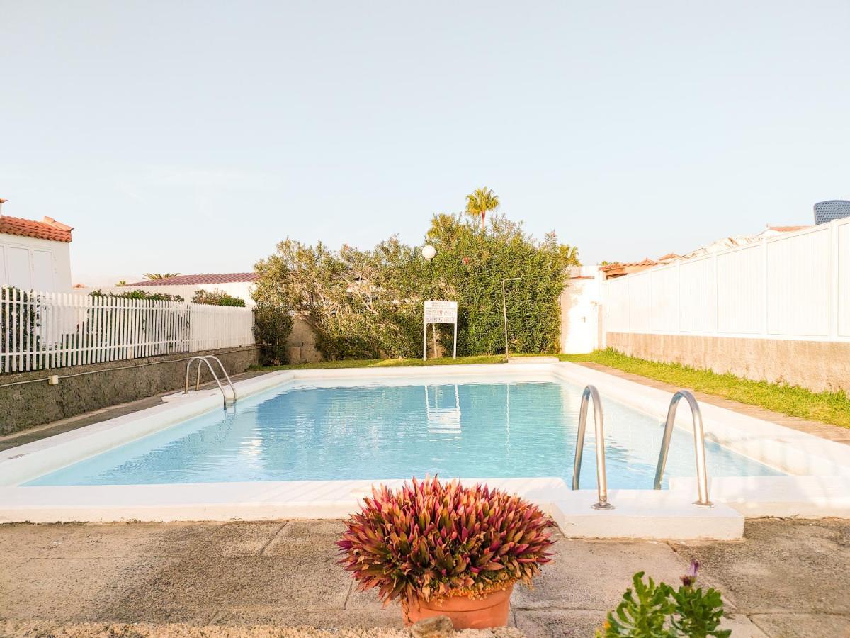 Pretty Terrace Holiday House In Maspalomas Playa del Inglés Exterior foto